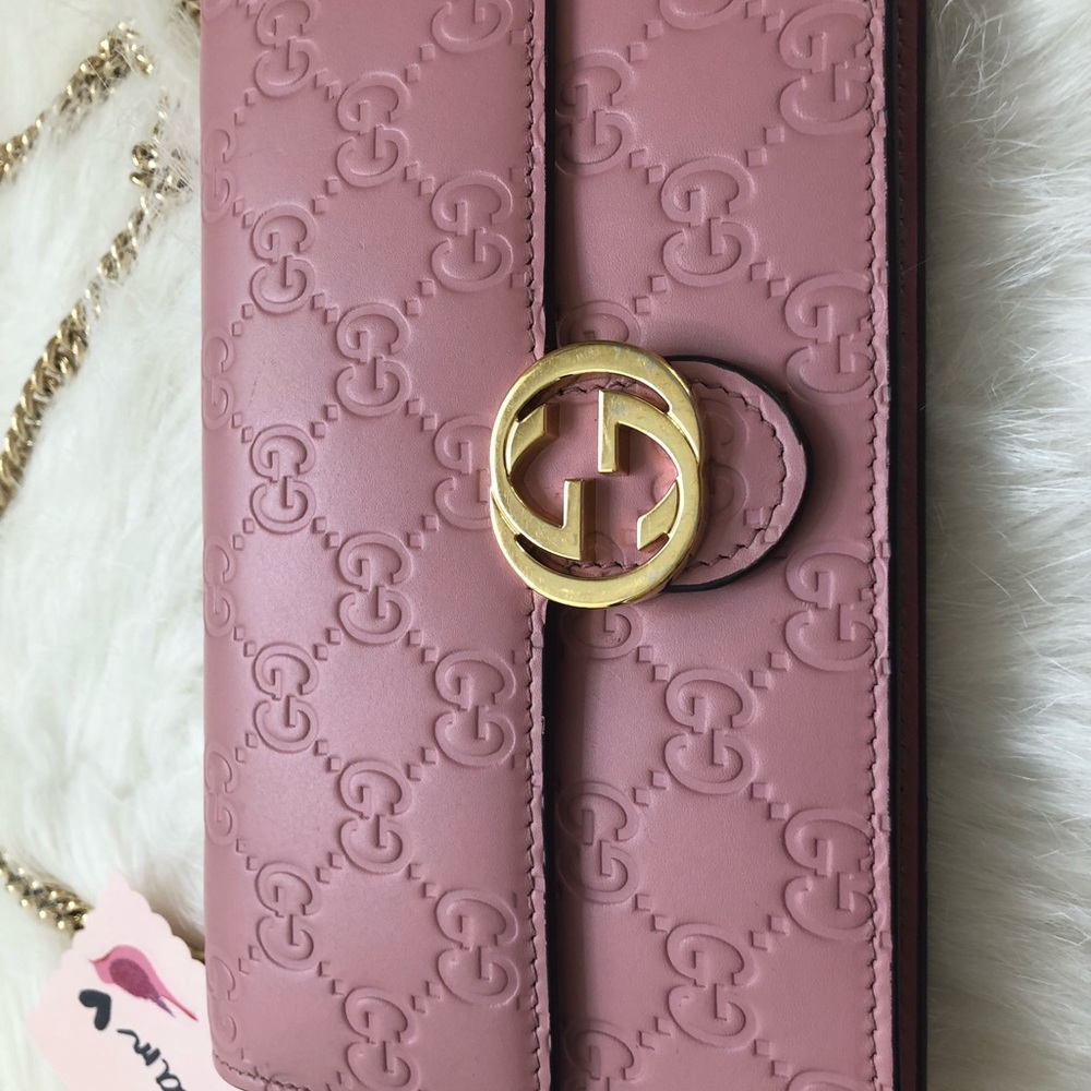 Gucci crossbody bag wallet on chain - Picture 2 of 8